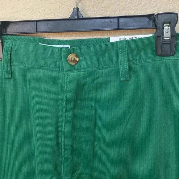 Men’s Club Room Classic Fit Green corduroy Pants Size 34W X 30L - Picture 4 of 9